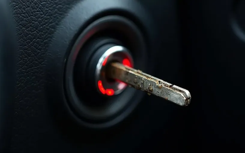 Tampered or damaged car ignition cylinder - ignition replacement and rekey after theft Dallas Fort Worth