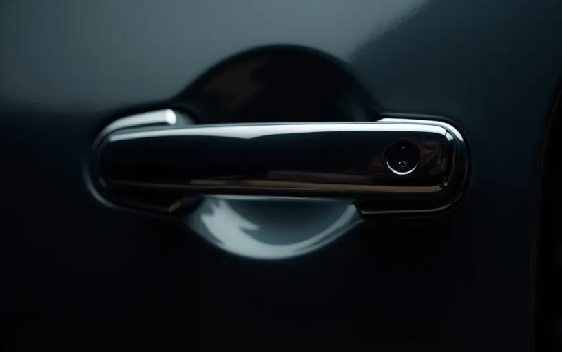 Car door lock mechanism - professional lockout service without damage