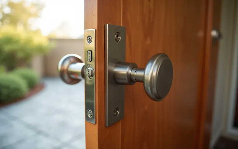 Residential deadbolt install in Argyle TX